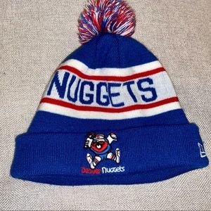 Retro, throwback Denver Nuggets skull cap